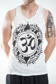 Sure Design Men's Infinitee Ohm Tank Top White