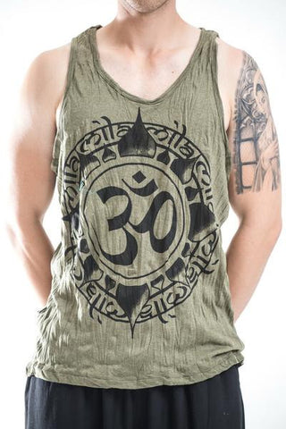 Sure Design Men's Infinitee Ohm Tank Top Green