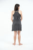 Sure Design Women's Infinitee Ohm Tank Dress Gold on Black