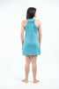 Sure Design Women's Infinitee Ohm Tank Dress Turquoise