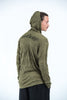 Sure Design Unisex Tribal Skull Hoodie Green