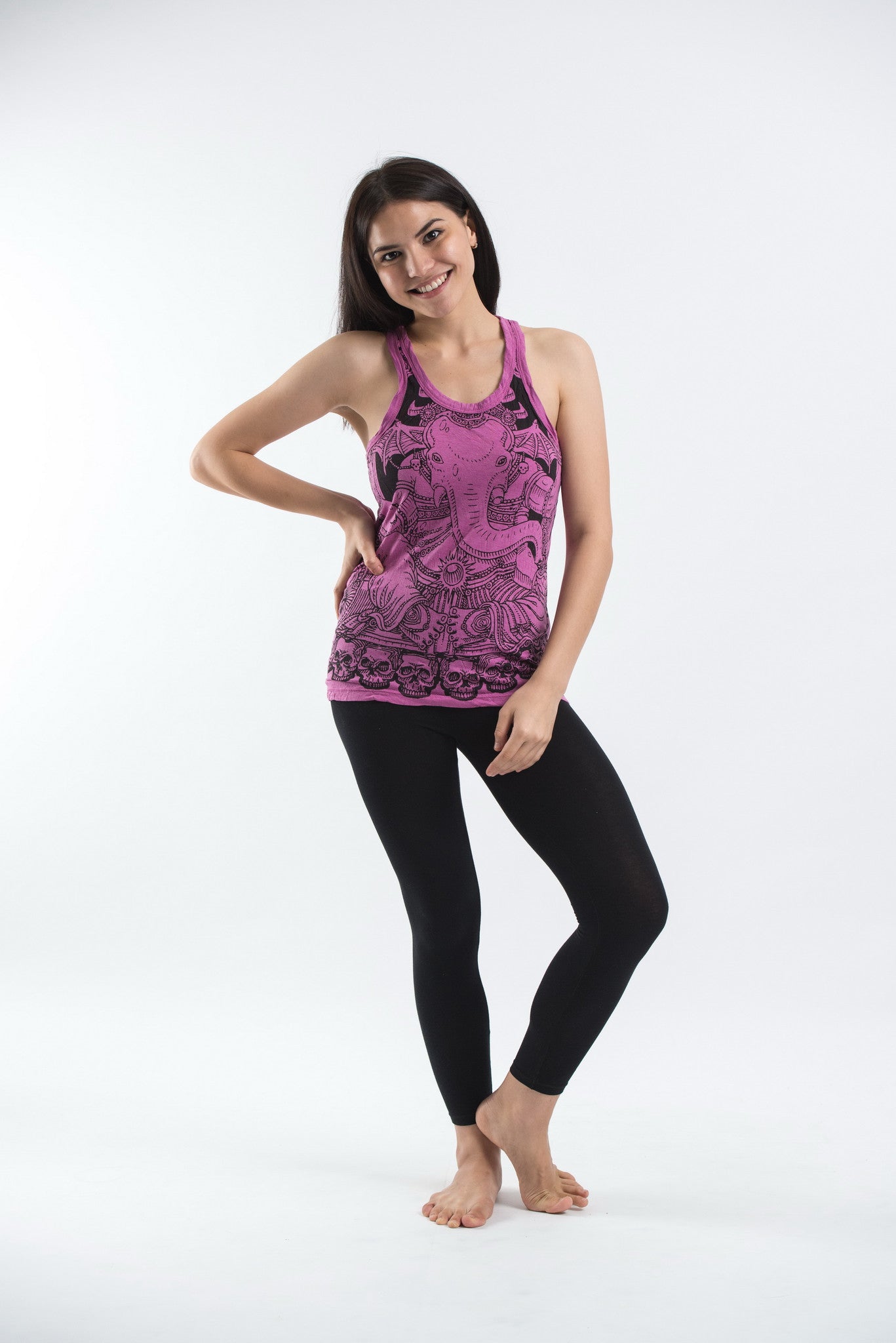 Sure Design Women's Batman Ganesh Tank Top Pink
