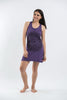 Sure Design Women's Lotus Mandala Tank Dress Purple