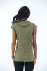 Sure Design Women's Ohm and Koi fish T-Shirt Green