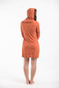 Sure Design Women's Celtic Tree Hoodie Dress Orange