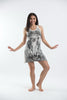 Sure Design Women's Wild Elephant Tank Dress White