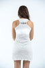 Sure Design Women's Celtic Tree Tank Dress White