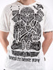 Sure Design Men's Tattoo Ganesh T-Shirt White