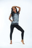 Sure Design Women's Ganesh Mantra T-Shirt Silver on Black