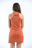 Sure Design Women's Ganesh Mantra Tank Dress Orange