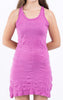 Sure Design Women's Blank Tank Dress Pink