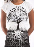 Wholesale Sure Design Women's Tree of Life T-Shirt White - $9.00