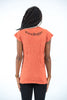 Sure Design Women's Ganesh Mantra T-Shirt Orange
