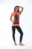 Sure Design Women's Ganesh Mantra T-Shirt Orange