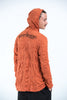 Sure Design Unisex Ohm and Koi fish Hoodie Orange