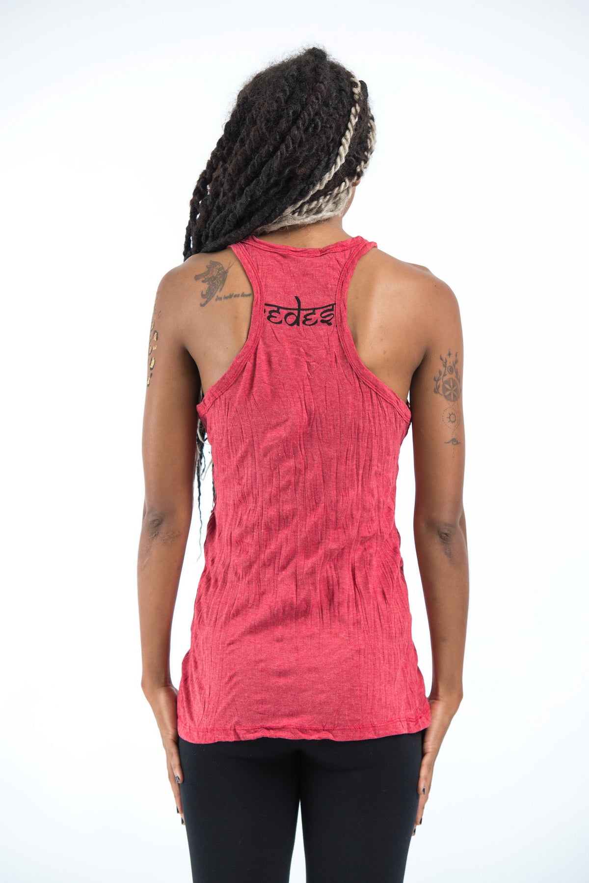 Sure Design Women's Celtic Tree Tank Top Red