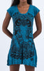 Sure Design Women's Batman Ganesh Dress Denim Blue