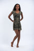 Sure Design Women's Batman Ganesh Dress Green