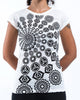 Sure Design Women's Chakra Fractal T-Shirt White