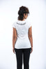 Sure Design Women's Chakra Fractal T-Shirt White