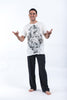 Sure Design Mens Octopus Weed T-Shirt White