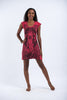 Sure Design Women's Wild Elephant Dress Red