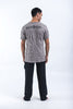 Sure Design Mens Octopus Weed T-Shirt Gray