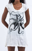 Sure Design Women's Octopus Dress White