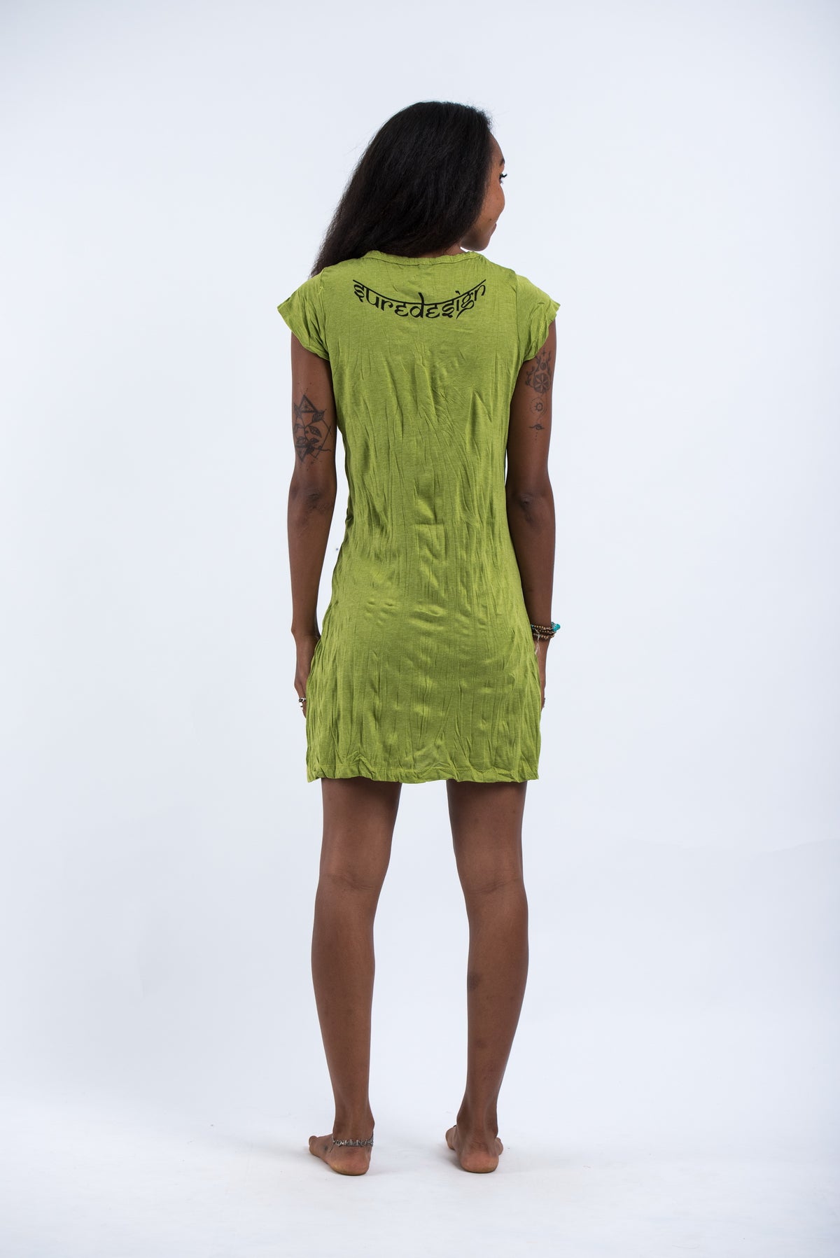 Sure Design Women's Octopus Dress Lime