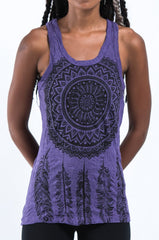 Sure Design Women's Dreamcatcher Tank Top Purple