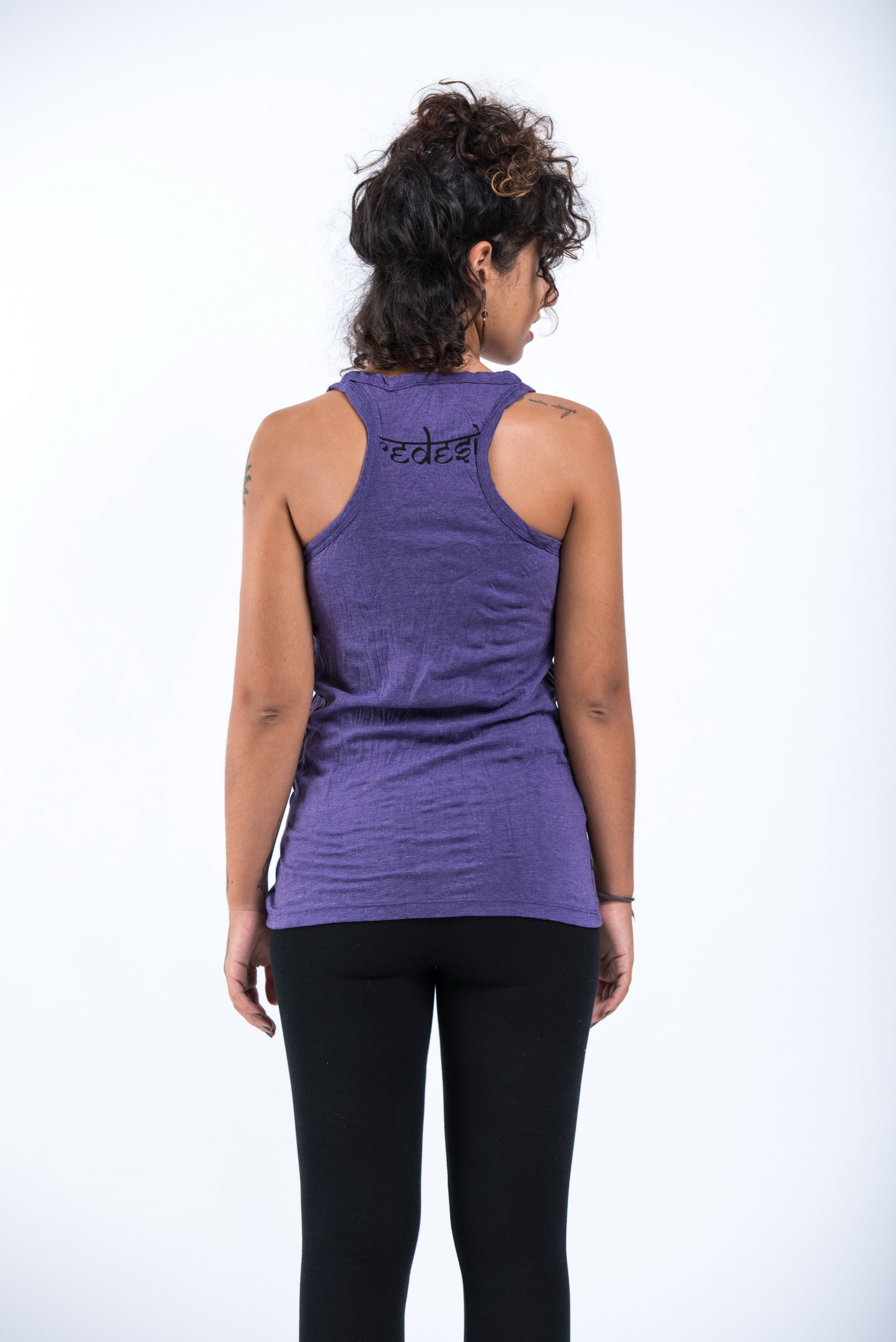 Sure Design Women's Batman Ganesh Tank Top Purple