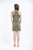 Sure Design Womens Octopus Mandala Tank Dress Green