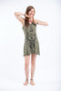 Sure Design Womens Octopus Mandala Tank Dress Green