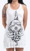 Sure Design Womens Octopus Mandala Tank Dress White