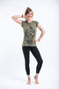 Sure Design Womens Octopus Mandala T-Shirt Green