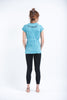 Sure Design Womens Octopus Weed T-Shirt Turquoise