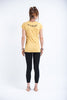 Sure Design Womens Octopus Mandala T-Shirt Yellow