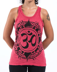 Sure Design Women's Infinitee Ohm Tank Top Red