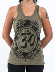 Sure Design Women's Infinitee Ohm Tank Top Green