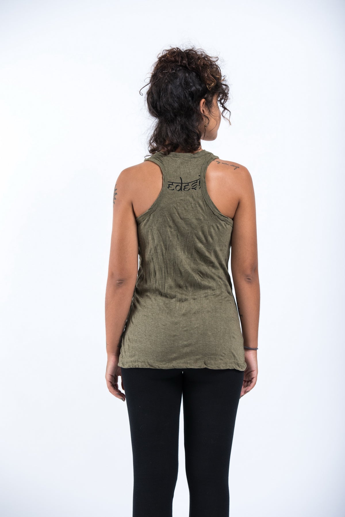Sure Design Women's Infinitee Ohm Tank Top Green