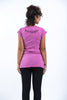 Sure Design Women's Lotus Mandala T-Shirt Pink