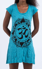 Sure Design Women's Infinitee Ohm Dress Turquoise