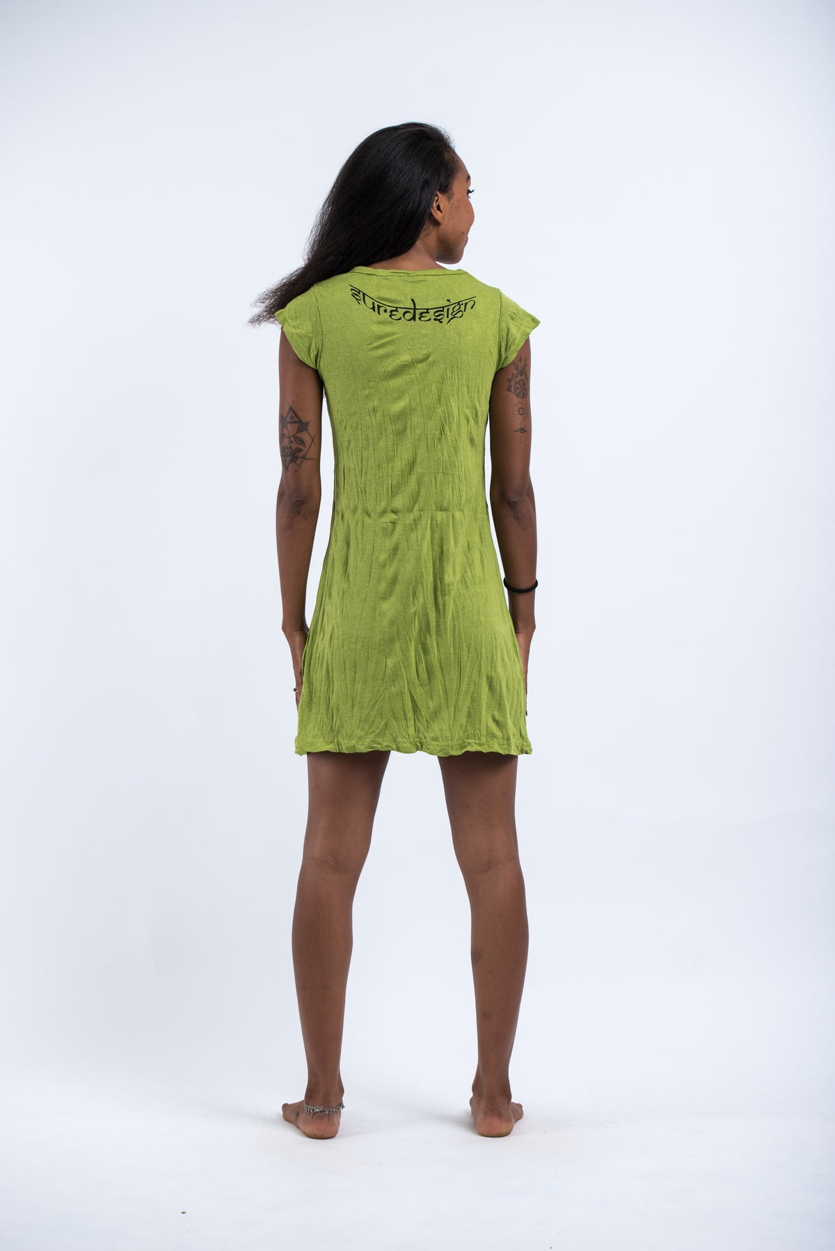 Sure Design Women's Infinitee Ohm Dress Lime