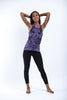 Sure Design Women's Big Face Ganesh Tank Top Purple