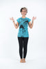 Sure Design Womens Magic Mushroom T-Shirt Turquoise