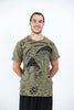 Sure Design Mens Magic Mushroom T-Shirt Green