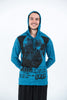 Sure Design Unisex Gandhi Hoodie Denim Blue