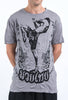 Sure Design Mens Muay Thai Flying Knee T-Shirt Gray