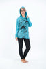 Sure Design Unisex Magic Mushroom Hoodie Turquoise