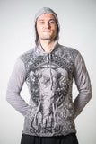 Wholesale Sure Design Unisex Wild Elephant Hoodie Gray - $12.00